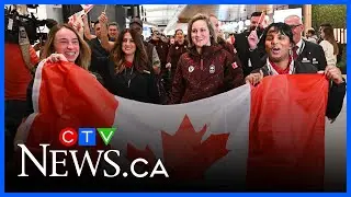 Canadian Olympians from Quebec depart for Milan-Cortina
