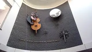 Cat and the Fiddle Arcade Clock