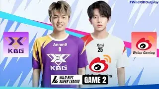 KBG vs. WBG &bull; Game 2 (Bo5) | Playoffs - Stage 2 | WSL 2025 Split 3