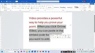 Random Text In Ms word 
