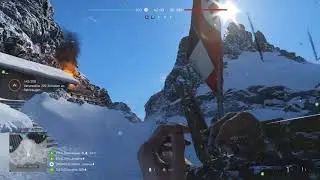 When you kill the first bomber in BF V xD