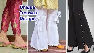 Bell bottom trouser design 2019 | capri design 2019 | new trouser design