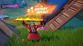 *NEW* SERGE SKIN IN FORTNITE PS5 + A VICTORY ROYALE WIN! (SOLO)