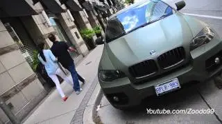 Matte green BMW X6M by ReStyleit