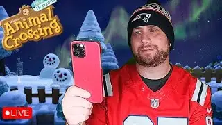 Cozy Animal Crossing Stream and NFL Watch Party