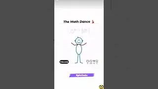 The unique math dance 🔥||Viral shorts #math #viral #shorts #memes