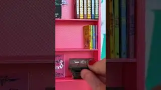 Stacking my mini bookshelf #minibrands #minibooks #minibrandsbooks #zuru #books #zurutoys