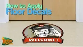How to Apply Retro Planet's Floor Decals