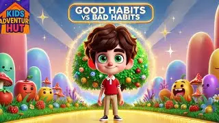 Good habits vs bad habits story for kids | Habit tree adventure | Kids Short Story | Bedtime Story