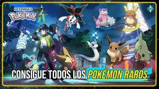 GUIA PARA ENCONTRAR A TODOS LOS POKEMON RAROS, LEYENDAS Z - A