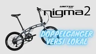 UNITED NIGMA II (review) sepeda lipat unik mirip Doppelganger