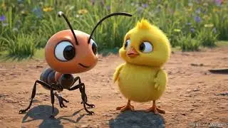 Smart Ant & Brave Chicks vs the Silly Snake 🐍 | Funny Kids Adventure Story