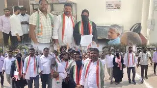 Nomination of Congress Khatoon Candidate from Mahboob Nagar Division 39