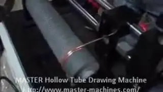 MASTER Hollow Tube Drawing Machine to make hollow bangles and rings