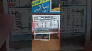 Mike Sharperson 1992 topps baseball card price #baseball #baseballcards #price #1992