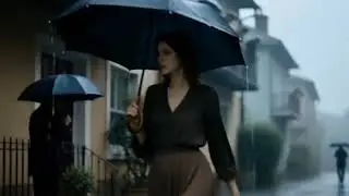 Дождь играет