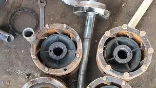 25 hp v8 model ki pump repairing kase kare#v 8 ki pump v6 summer per repair karna seekhe
