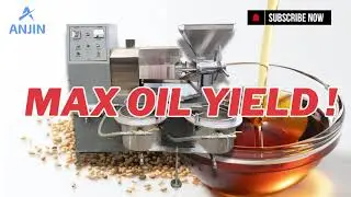 Sesame Screw Oil Press Machine | Max Oil Yield, Cold & Hot Press Technology