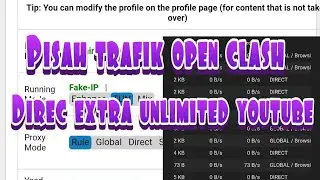pisah trafik di stb megunakan openclash