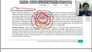 BMBS -ORGANIZATIONAL STRUCTURE PART 6