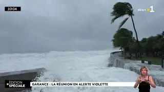 Cyclone Garance: les internautes de R&eacute;union La 1&egrave;re partagent leurs images fortes
