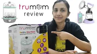 TRUMOM USA Baby Bottle Sterilizer Food Steamer & Electric Breast Pump Review | Dr.Trust Products