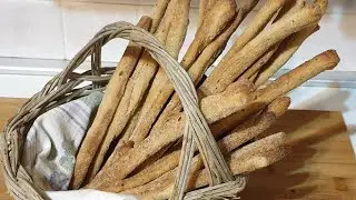 Grissini multicereali con esubero di lievito madre