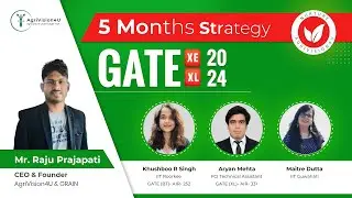 5 Months Preparation Strategy for GATE 2024 | Planning | Time Table | Roadmap | GATE XE Vs XL