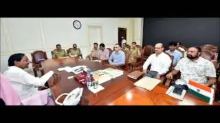 KCR Held a High Level Meeting on Drugs Case at Pragati Bhavan Hyderabad 2017