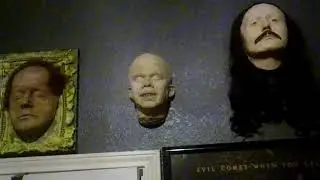 Horror/Sci-Fi Movie Memorabilia Room Collection