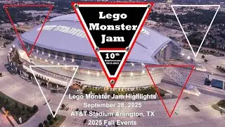 Lego Monster Jam Arlington, TX Highlights