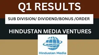 hindustan media Q1 Results 2026 | hindustan media Results Todays | Hindustan Share Latest News 