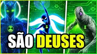 7 ALIENS de BEN 10 que SÃO DEUSES ou DEMÔNIOS
