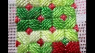 LECCI&Oacute;N 248: PUNTO FANTAS&Iacute;A A CUADROS  CA&Ntilde;AMAZO  DIY