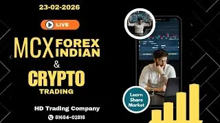 LIVE Scalping & Swing Trade in  BTC, EURUSD, NATURAL GAS, CRUDEOIL, GOLD & SILVER | INDIAN & FOREX