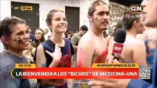 La bienvenida a los 