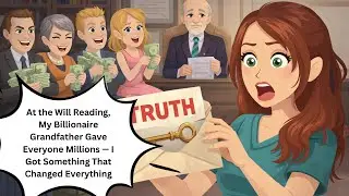 At the Will Reading, My Billionaire Grandfather Gave Everyone Millions — I Got Something That...