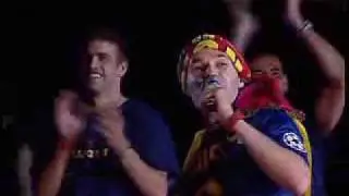 Iniesta y Messi borrachos! jejeje