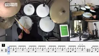 Sugar - Maroon5  (★★☆☆☆) Drum Tutorial