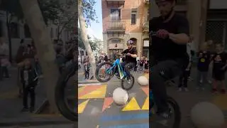 Unofficial show in #Barcelona! #trialsbike