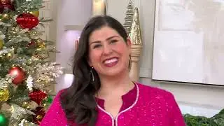 Isaac Mizrahi Live! Always Isaac Plaid Sequin Tweed Jacket on QVC