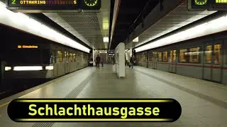 U-Bahn Station Schlachthausgasse - Vienna 🇦🇹 - Walkthrough 🚶
