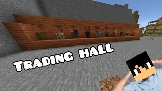 I made Trading Hall in Minecraft | Minecraft survival series Season 3 episode 3 