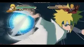 Perfect Fight Minato VS Masked Obito