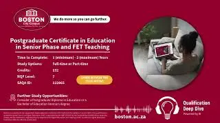 Deep Dive: Postgraduate Certificate in Education in Senior Phase and FET Teaching (PGCE)