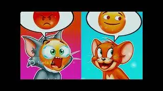 Tom and Jerry &ndash; Every Reaction Turns Into Animated Emojis&rdquo;😂🥰😍🥳😅