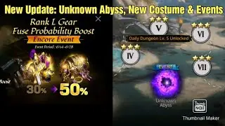 Darkness Rises New Update: Chaos Abyss, New Costume, Events & More