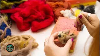 Pop Up Art School's Felting Sloths Workshop at the Kingston Public Library Promo