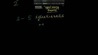 Important concept Mode for 10th boards #class10 #cbseboard2023 #cbse #ncert #shortsfeed #statistics