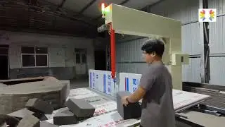 manual foam cutting machine with 7760mm blade simple operation